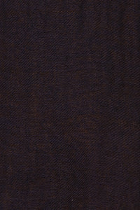 Ochre Bloom Wool Jacquard Scarf - Blue | SVEŽElife