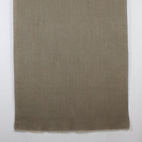 Chevron Weave Two Tone Merino Wool Scarf - Olive Beige